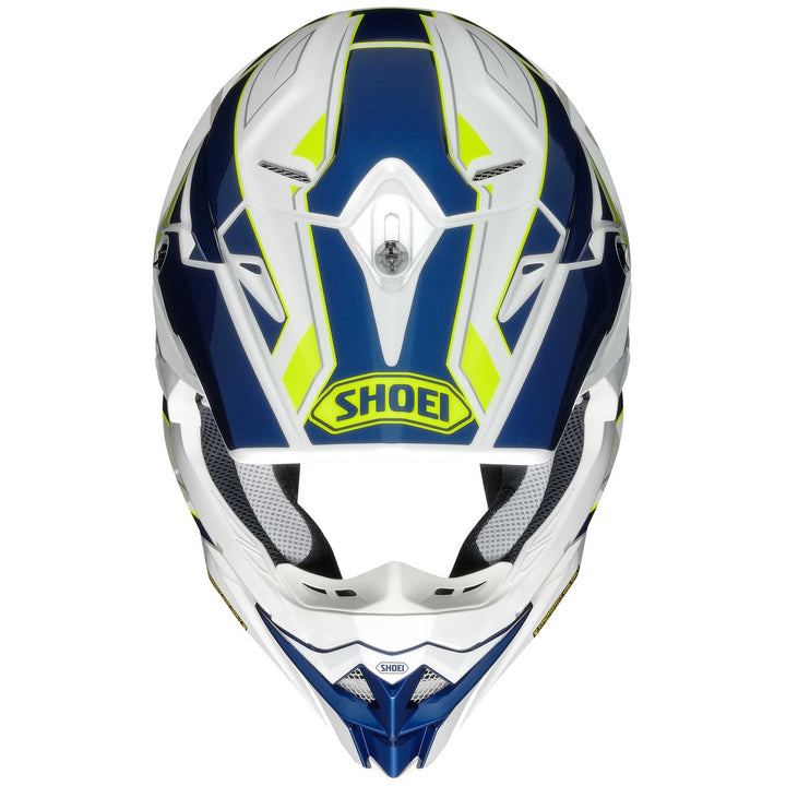 Shoei VFX-EVO Allegiant Motorcycle Helmet TC3 - Front Top View