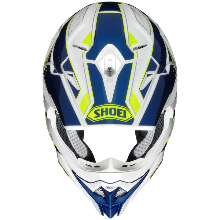 Shoei VFX-EVO Allegiant Motorcycle Helmet TC3 - Front Top View