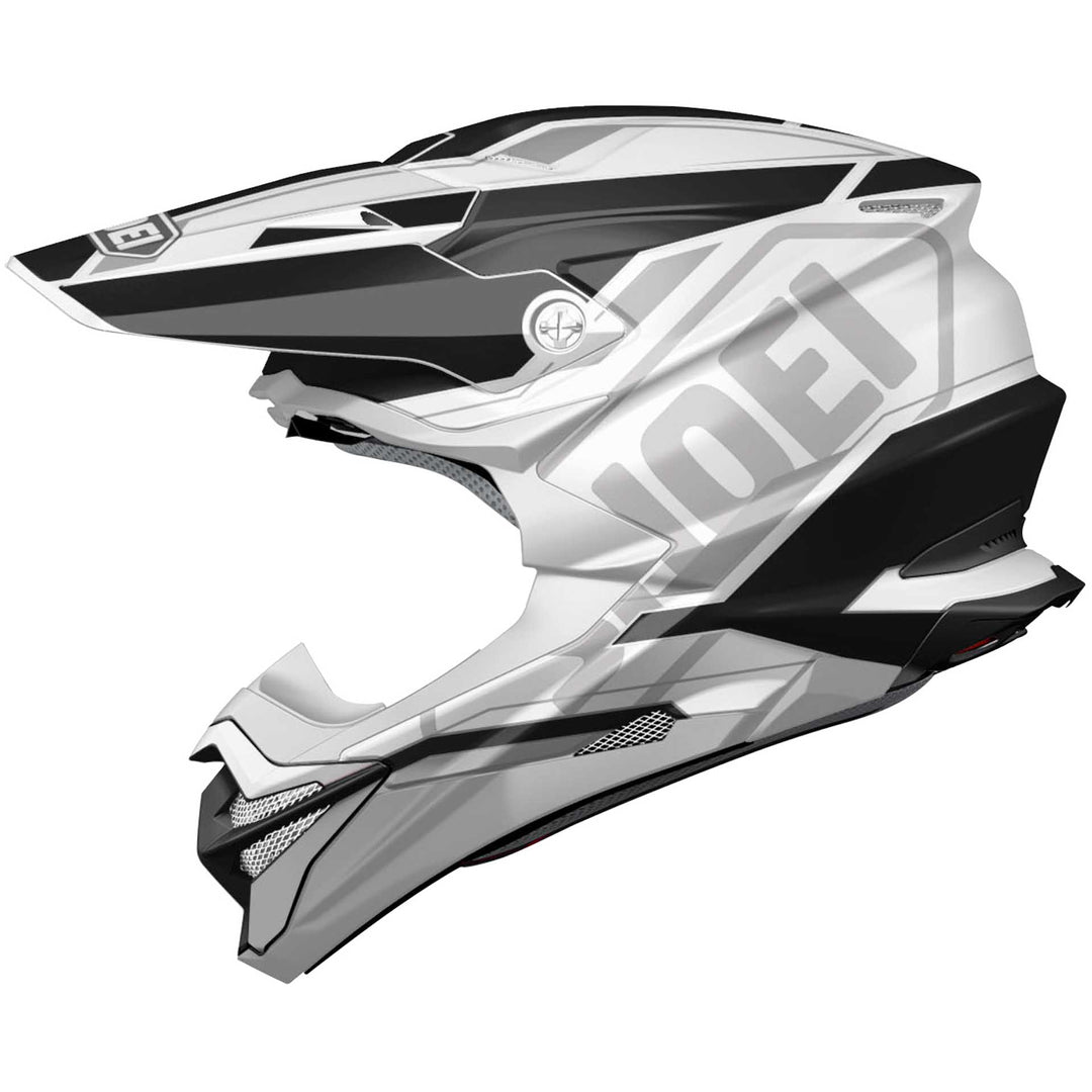 Shoei VFX-EVO Allegiant Motorcycle Helmet TC6 - Side View