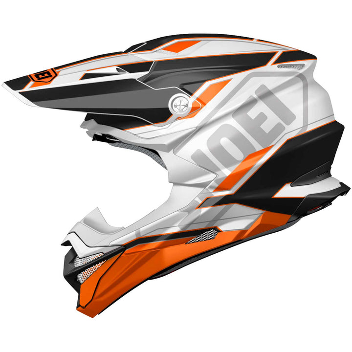 Shoei VFX-EVO Allegiant Motorcycle Helmet TC8 - Side View