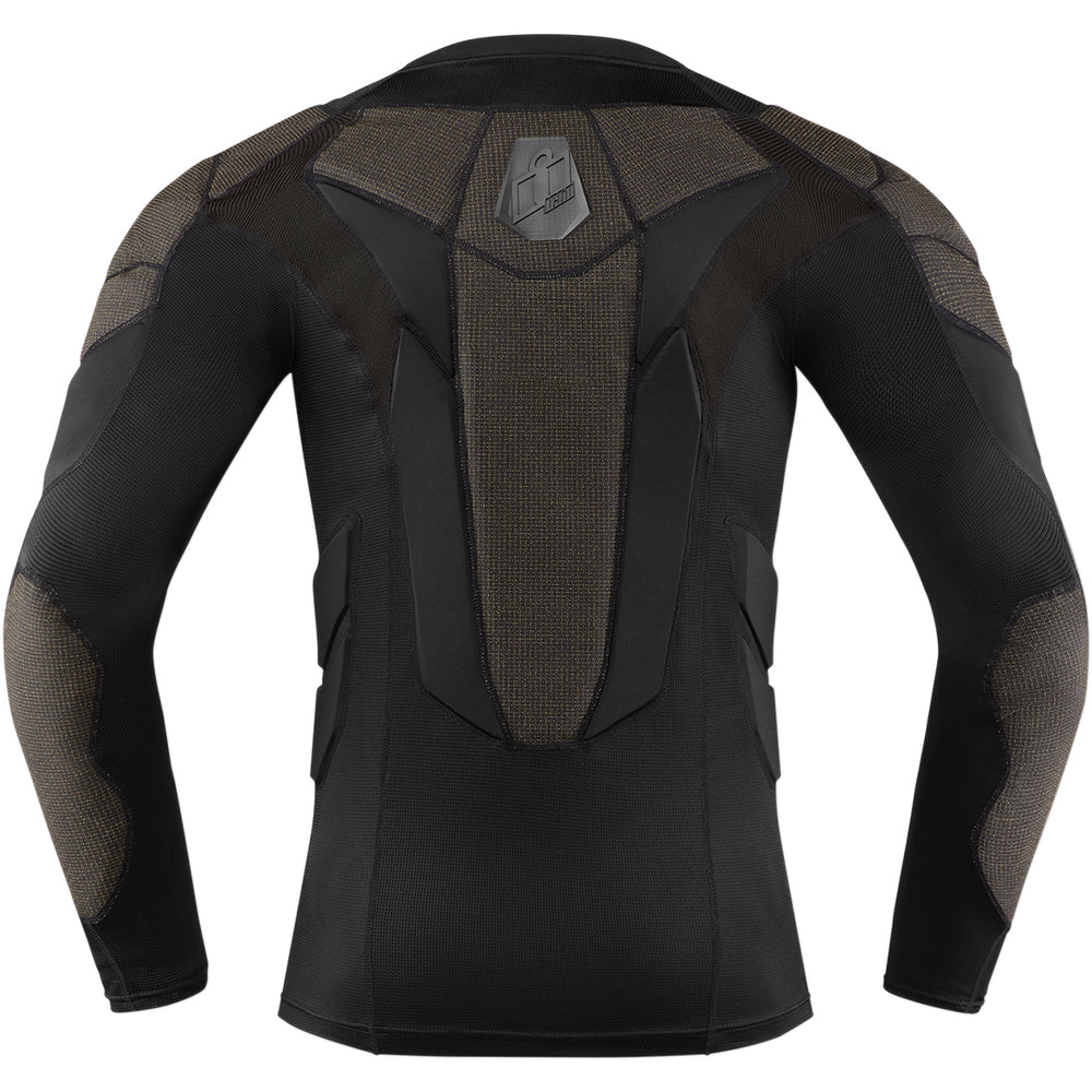 ICON Field Armor™ Compression Shirt Black - Rear View