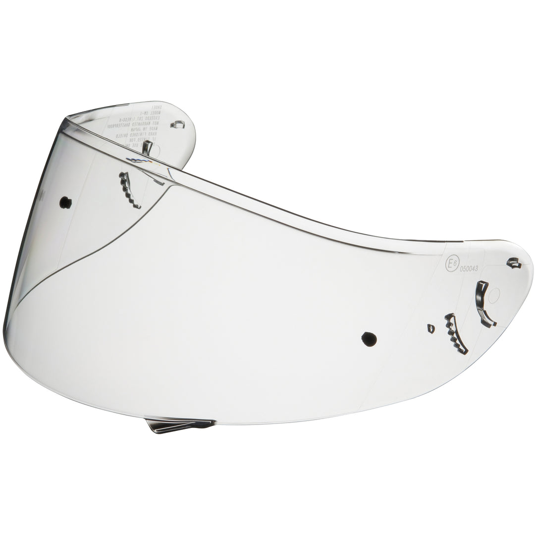 Shoei CW-1 PINLOCK SHIELD CLEAR - Front Side View