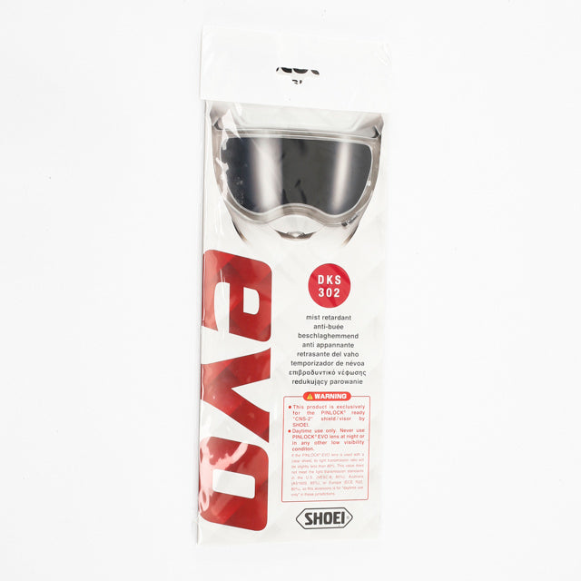 Shoei CNS-2 PINLOCK EVO LENS CLEAR - Front View of Package