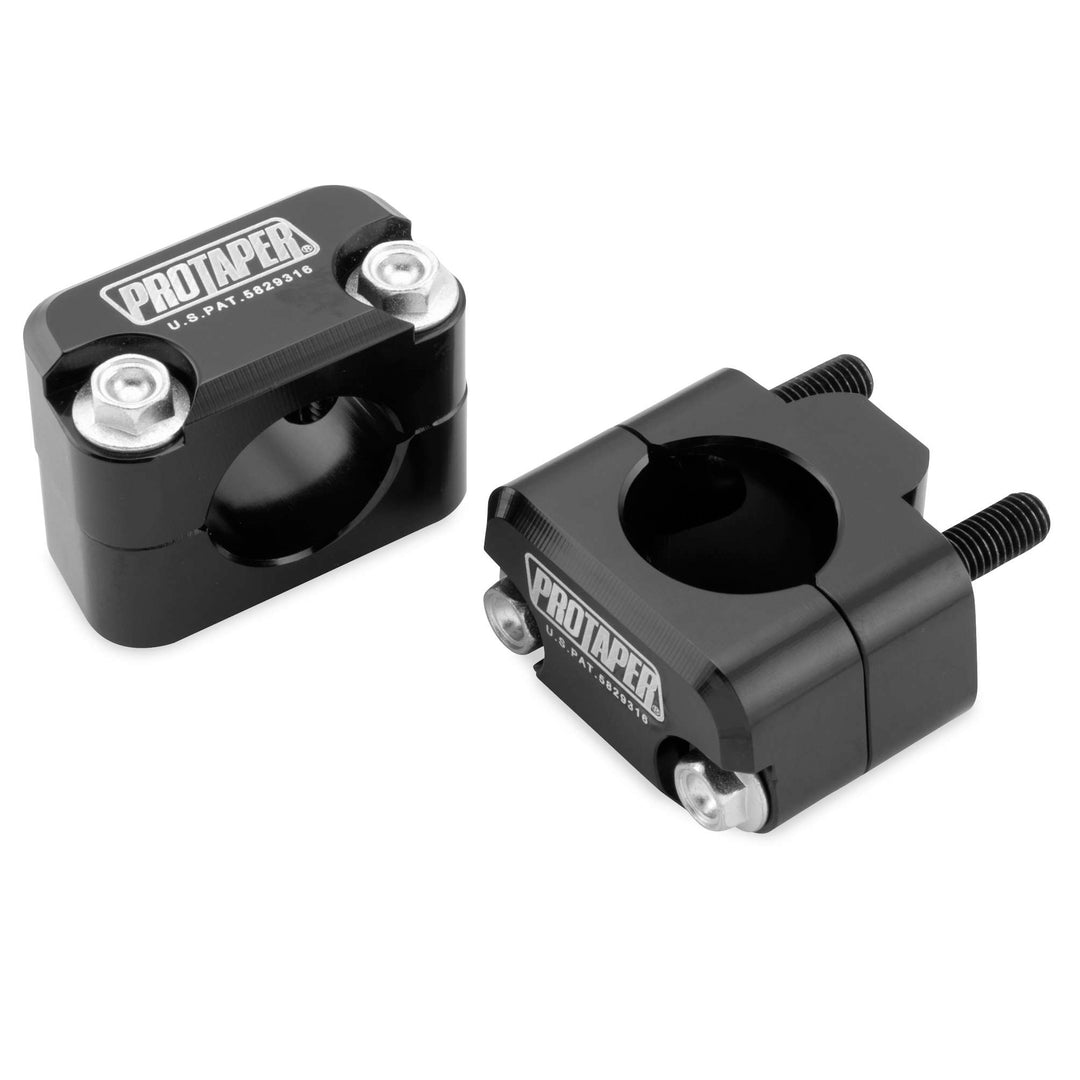 ProTaper Universal Solid Mount Kit Black - Front and Top Views of Pair