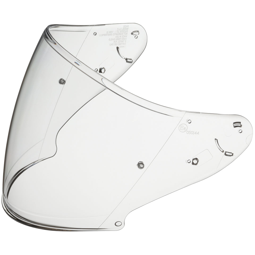 Shoei CJ-2SP SHIELD CLEAR - Front Side View