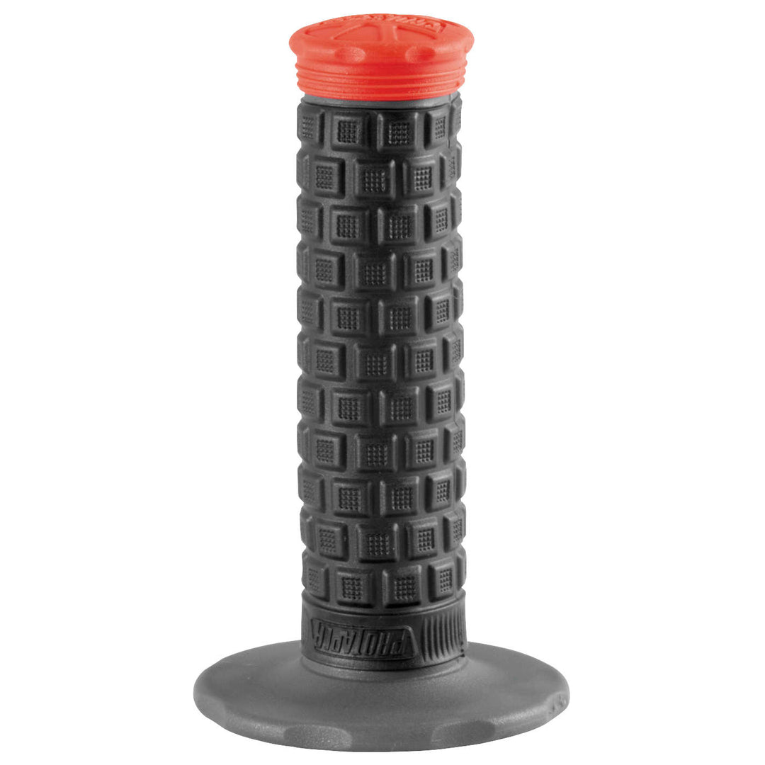 ProTaper Pillow Top Lite Grips Black/Grey/Red - Front View