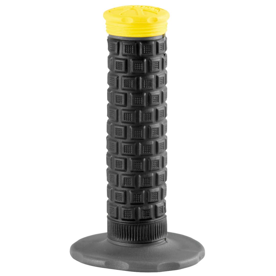 ProTaper Pillow Top Lite Grips Black/Grey/Yellow - Front View