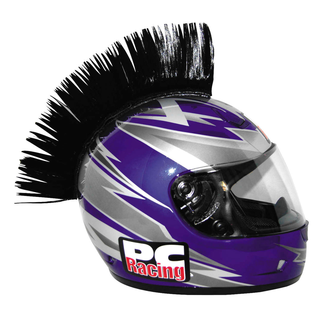 PC Racing Helmet Mohawk Black - Side View