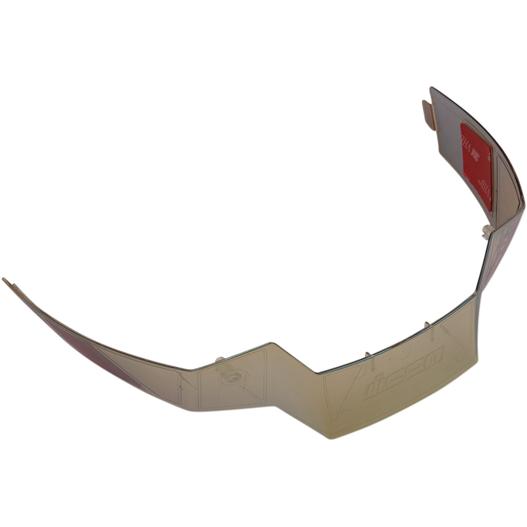 ICON Airflite™ Helmet Rear Spoiler RST Gold - Angled Top View