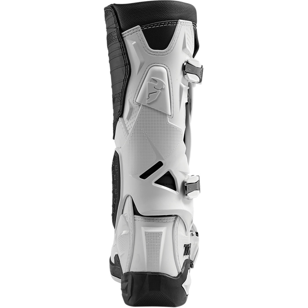 THOR Radial MX Boots White - Rear View
