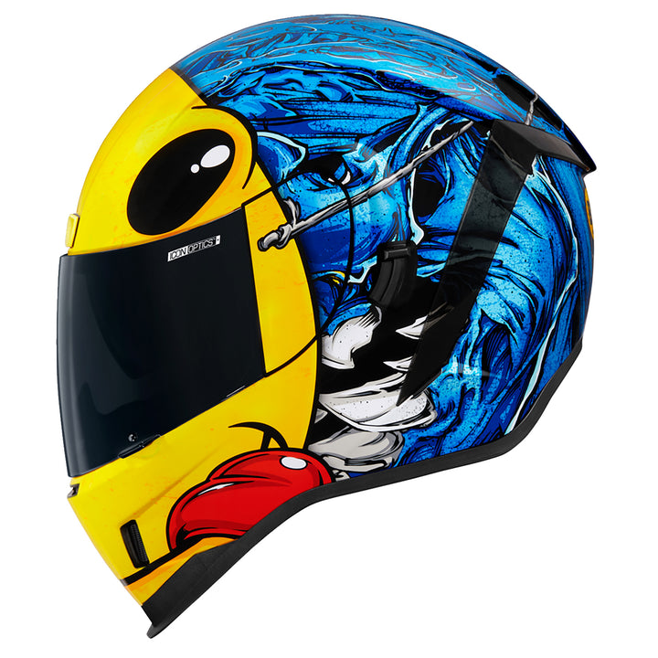 ICON Airform™ Brozak MIPS® Helmet Blue - Left Side View