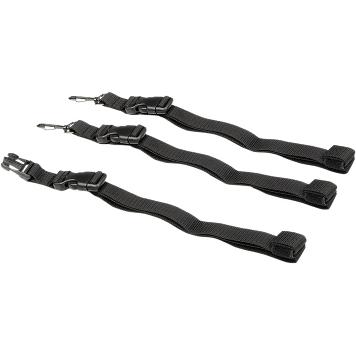 SADDLEMEN BR4100 Tactical Seat Bag - Display of Extra Straps