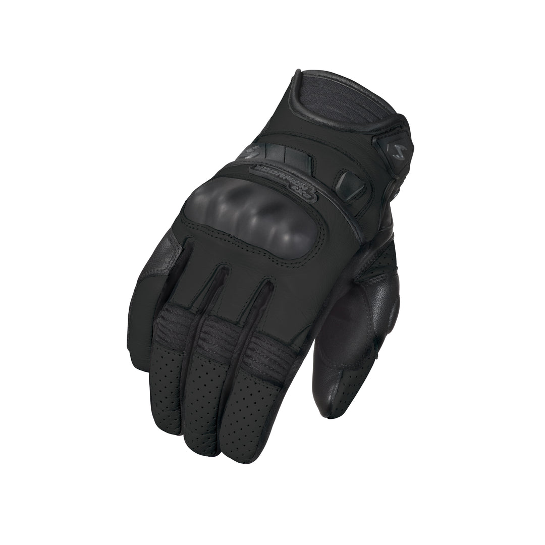 SCORPION EXO Women's Klaw II Gloves Black - Back of Hand View