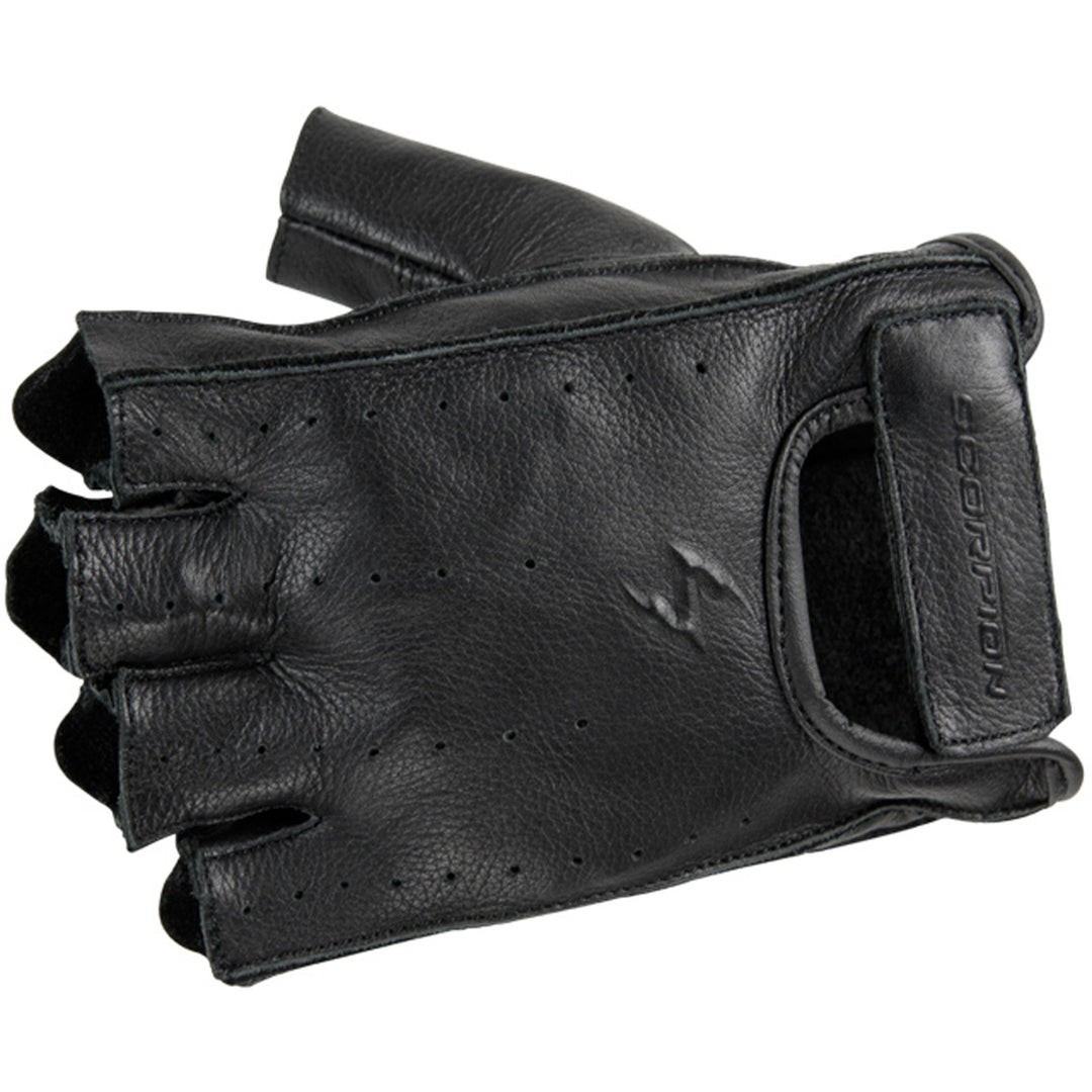 SCORPION EXO Half Cut Gloves Black - Back of Hand View