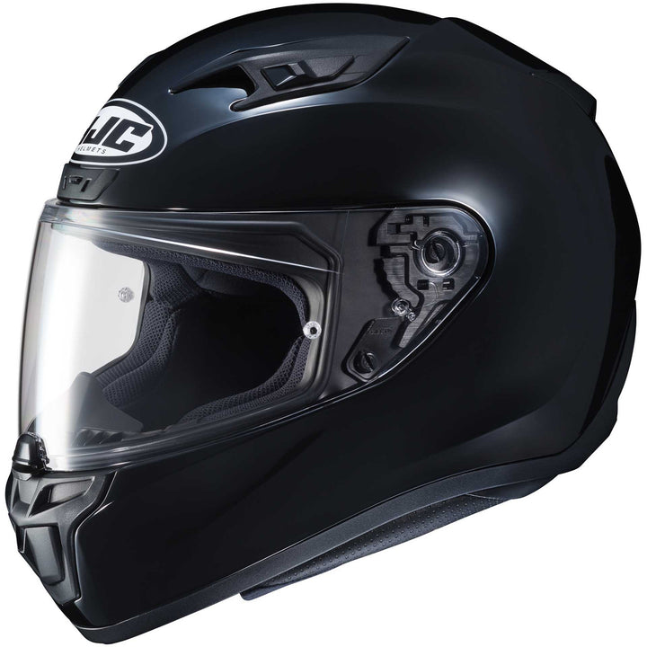 HJC i10 Motorcycle Helmet Black - Side View