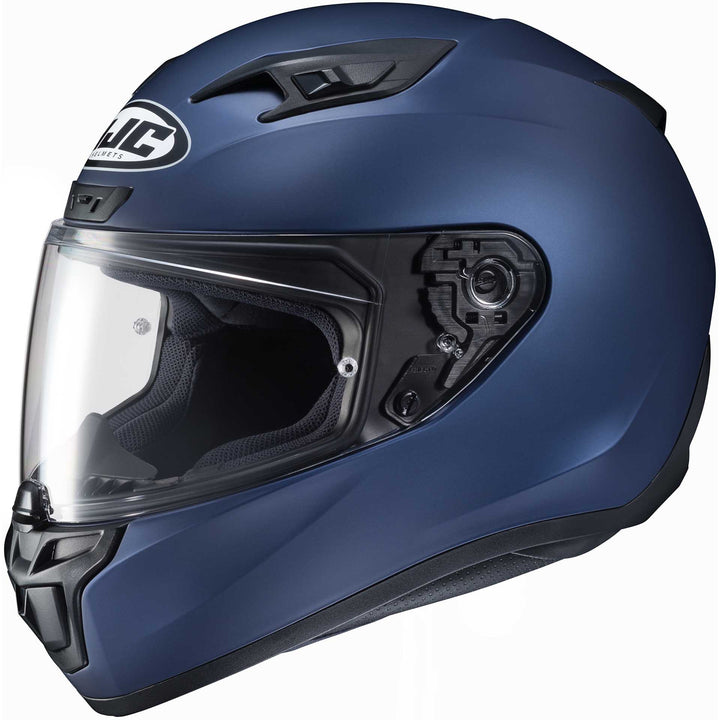 HJC i10 Motorcycle Helmet Metallic Blue - Side View