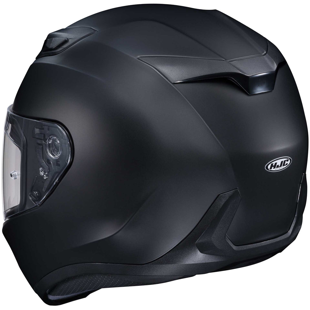 HJC i10 Motorcycle Helmet Matte Black - Rear Side View