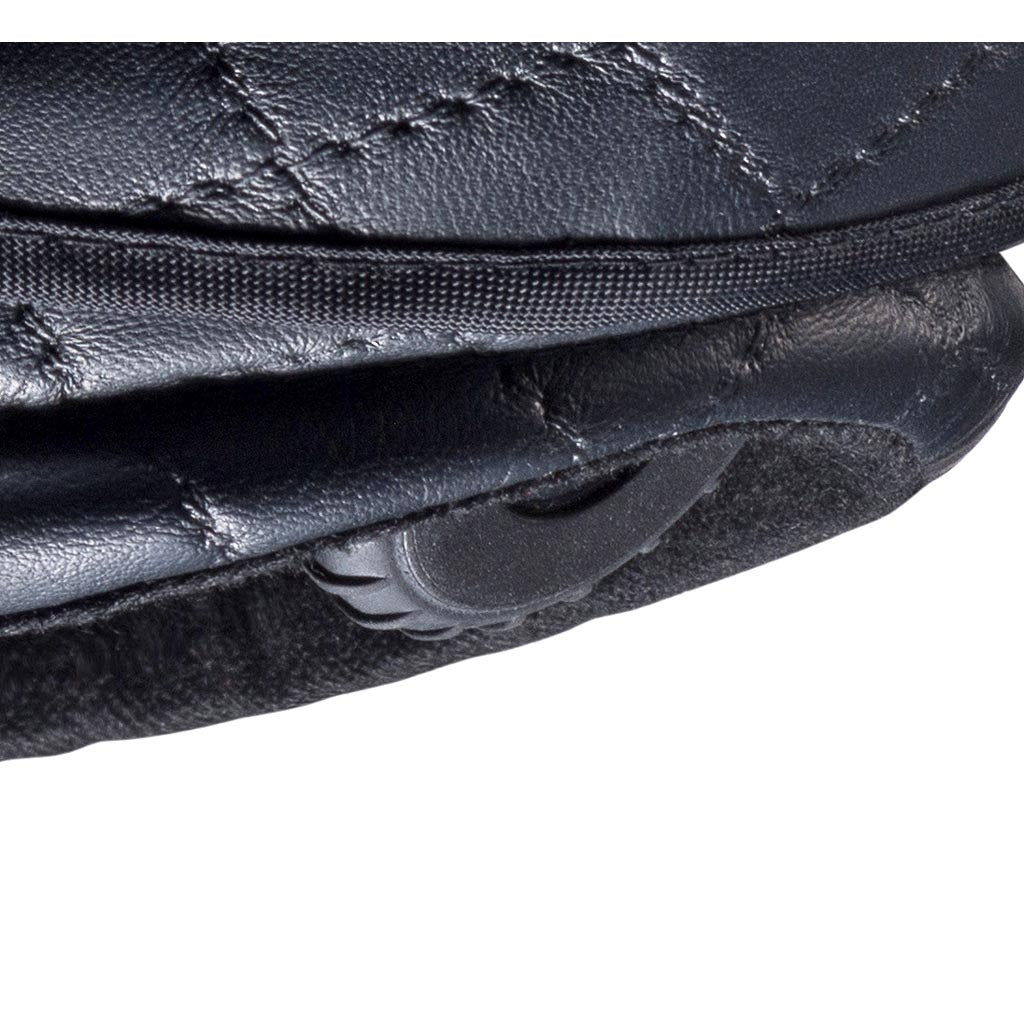 HJC CL-Ironroad Matte Black - Close-Up of Drop Down Sun Visor Turn Knob