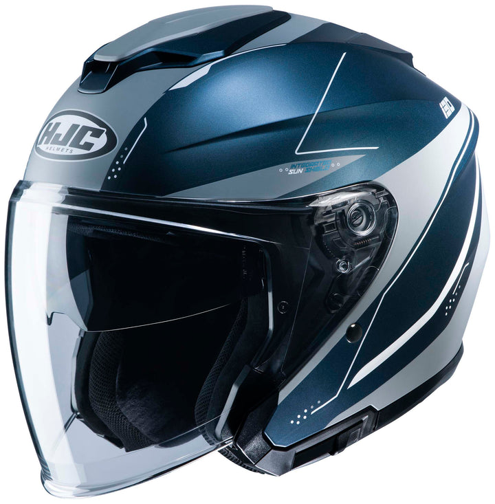 HJC i30 Slight Open Face Motorcycle Helmet MC-2SF - Front Side View