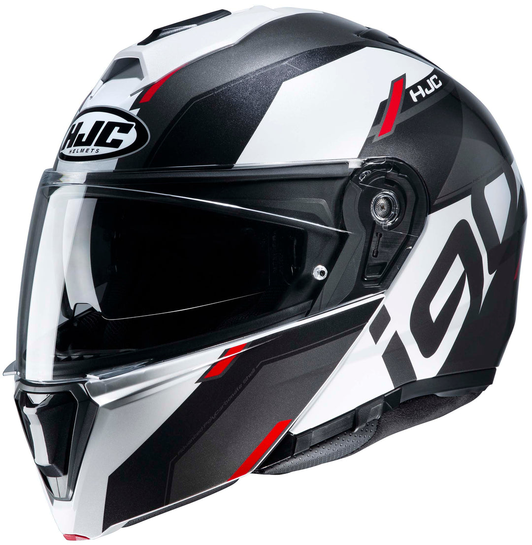 HJC i90 Aventa Modular Motorcycle Helmet MC-1 - Front Side View