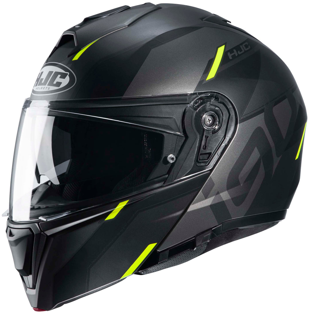 HJC i90 Aventa Modular Motorcycle Helmet MC-3HSF - Front Side View