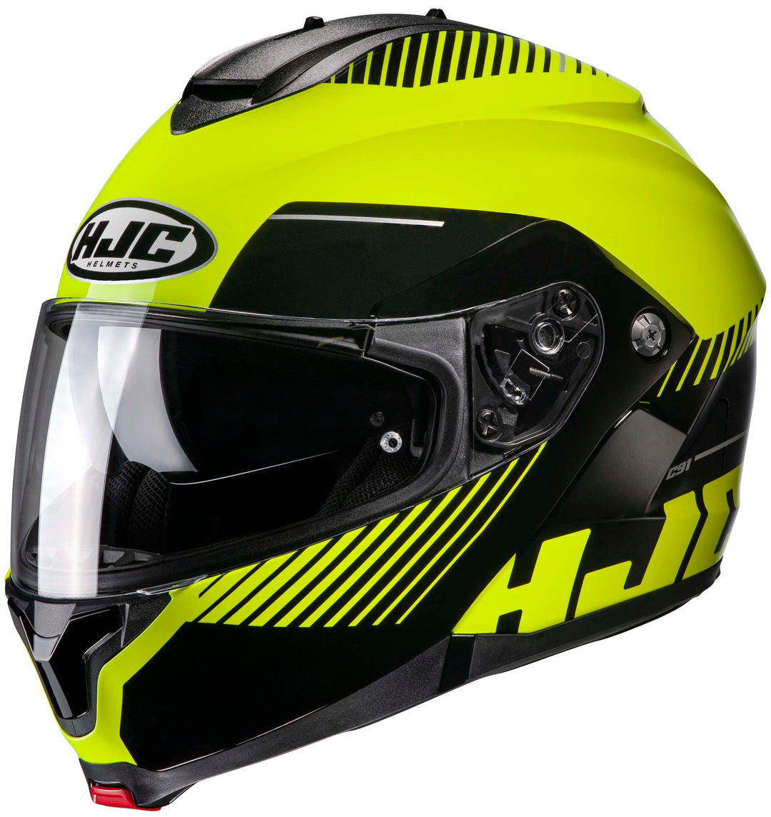 HJC C91 Prod Modular Motorcycle Helmet MC-3H - Front Side View