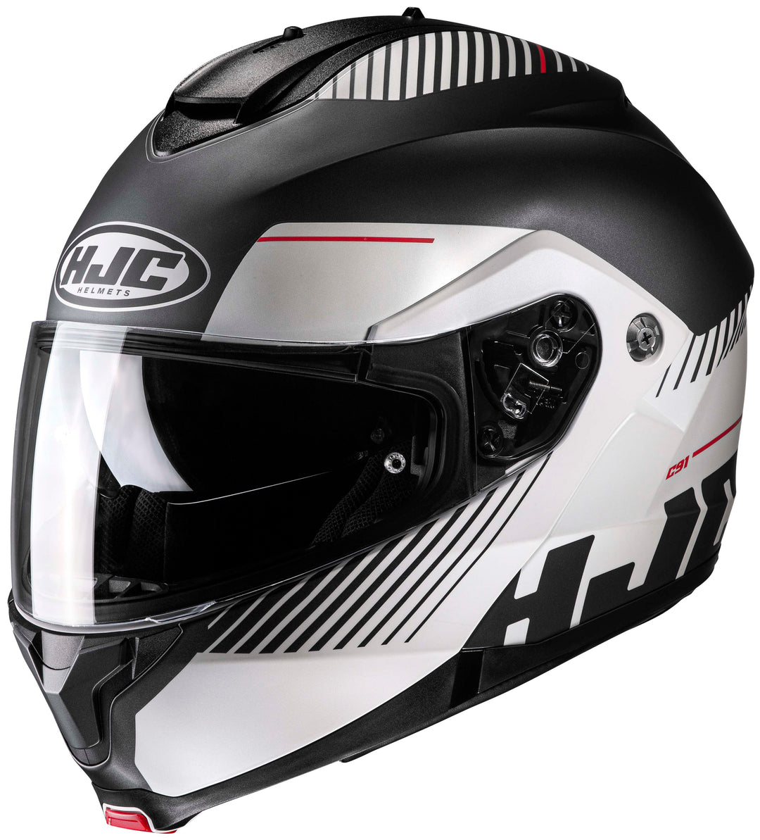 HJC C91 Prod Modular Motorcycle Helmet MC-5SF - Front Side View