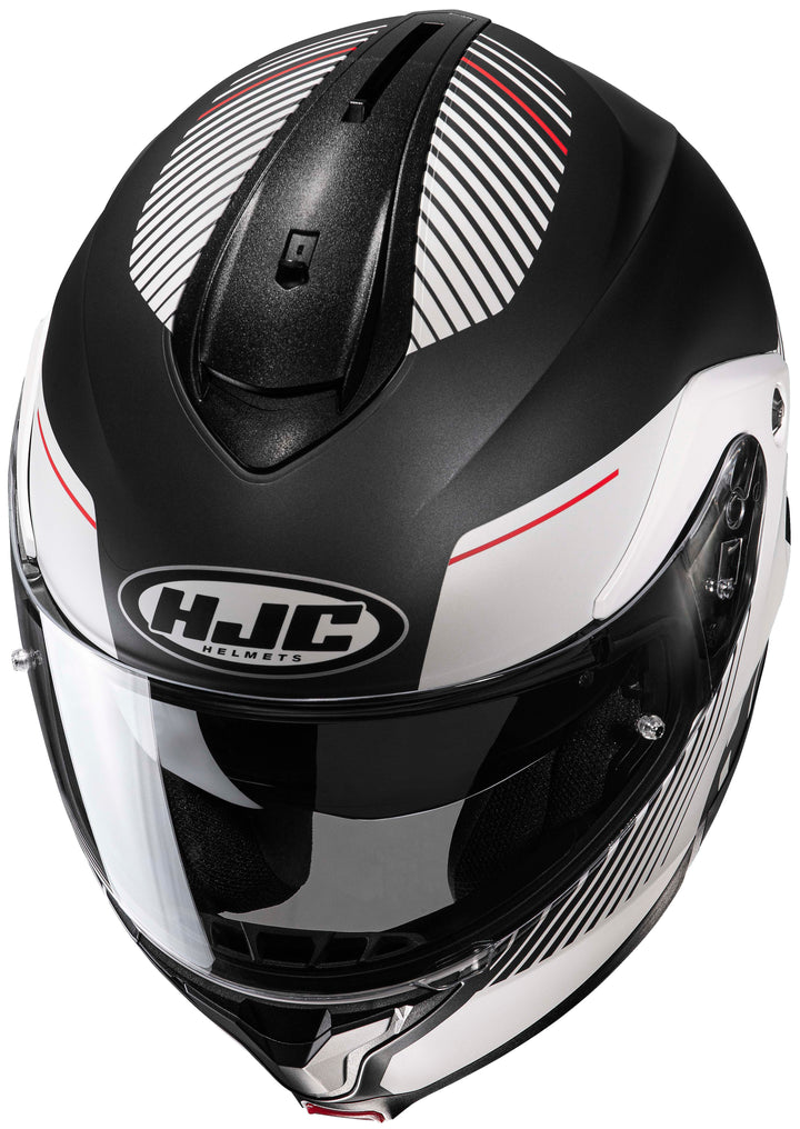 HJC C91 Prod Modular Motorcycle Helmet MC-5SF - Top Side View