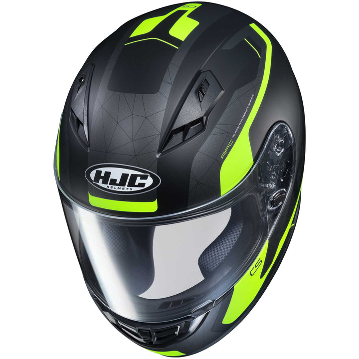 HJC CS-R3 Dosta Motorcycle Helmet Mc3hsf - Top Side View