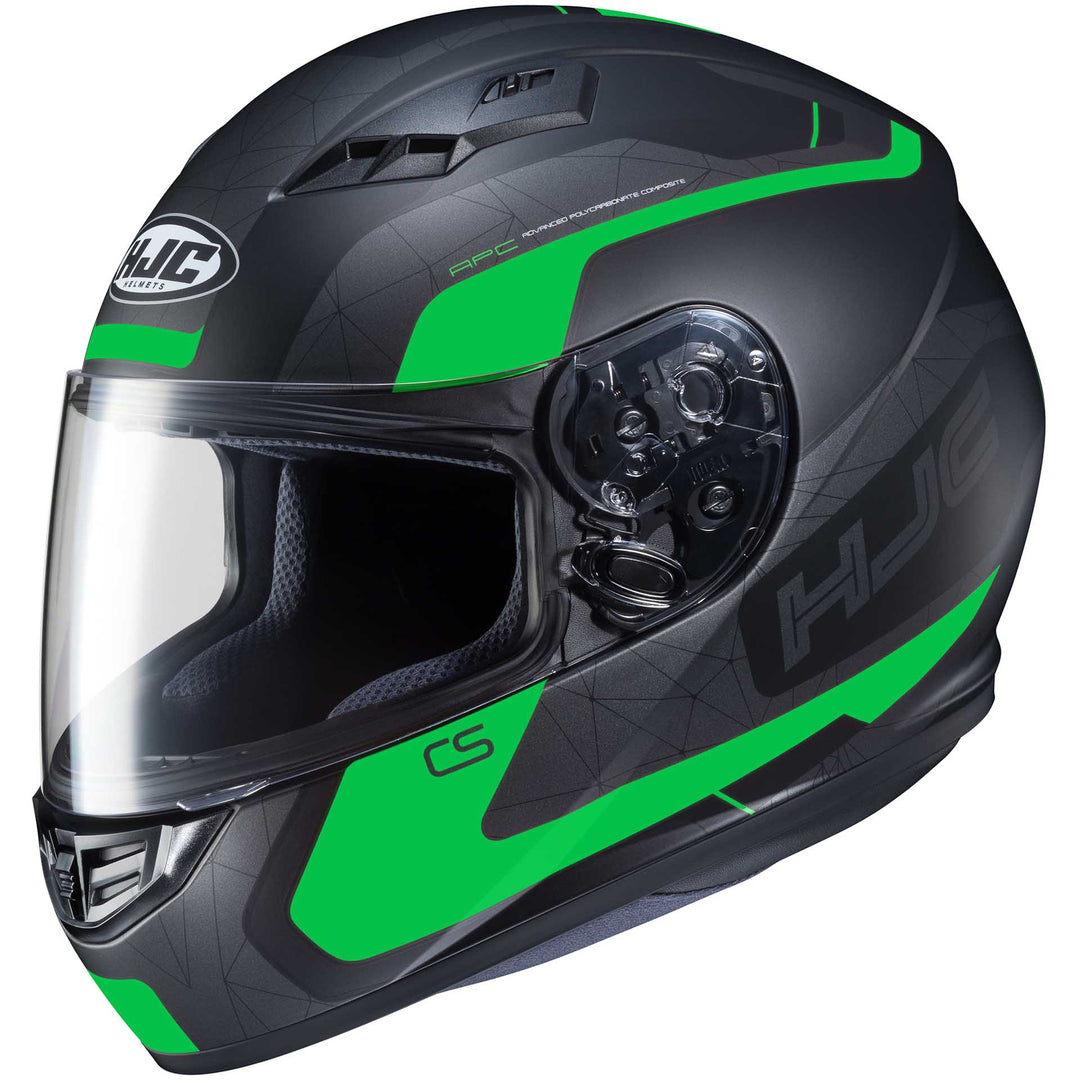 HJC CS-R3 Dosta Motorcycle Helmet Mc4sf - Front Side View