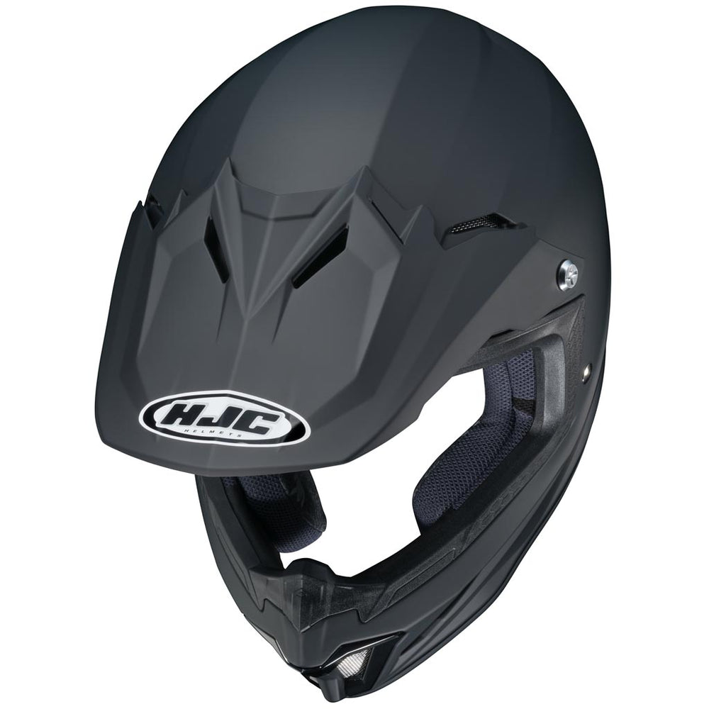 HJC CL-XY 2 Youth Off Road Motorcycle Helmet Matte Black - Top Side View