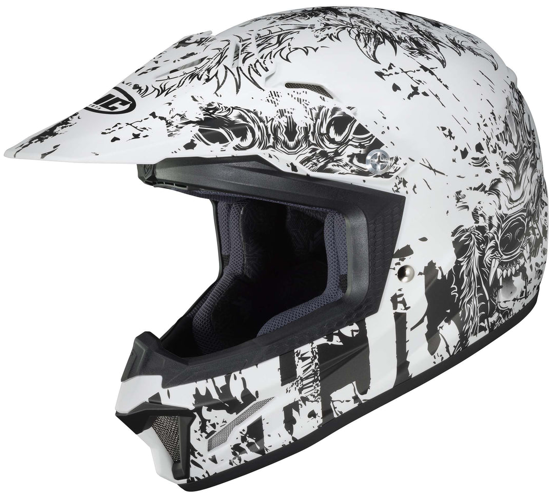 HJC CL-XY 2 Creeper Youth Off Road Motorcycle Helmet MC-10SF - Front Side View
