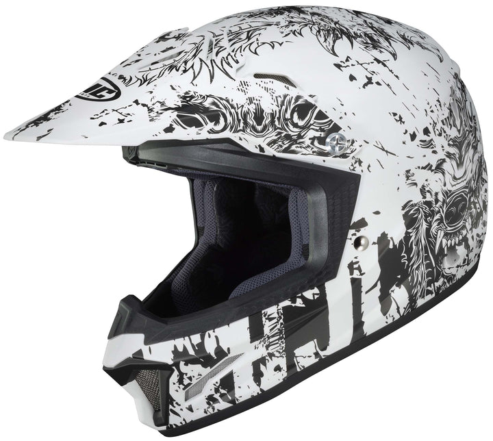 HJC CL-XY 2 Creeper Youth Off Road Motorcycle Helmet MC-10SF - Front Side View
