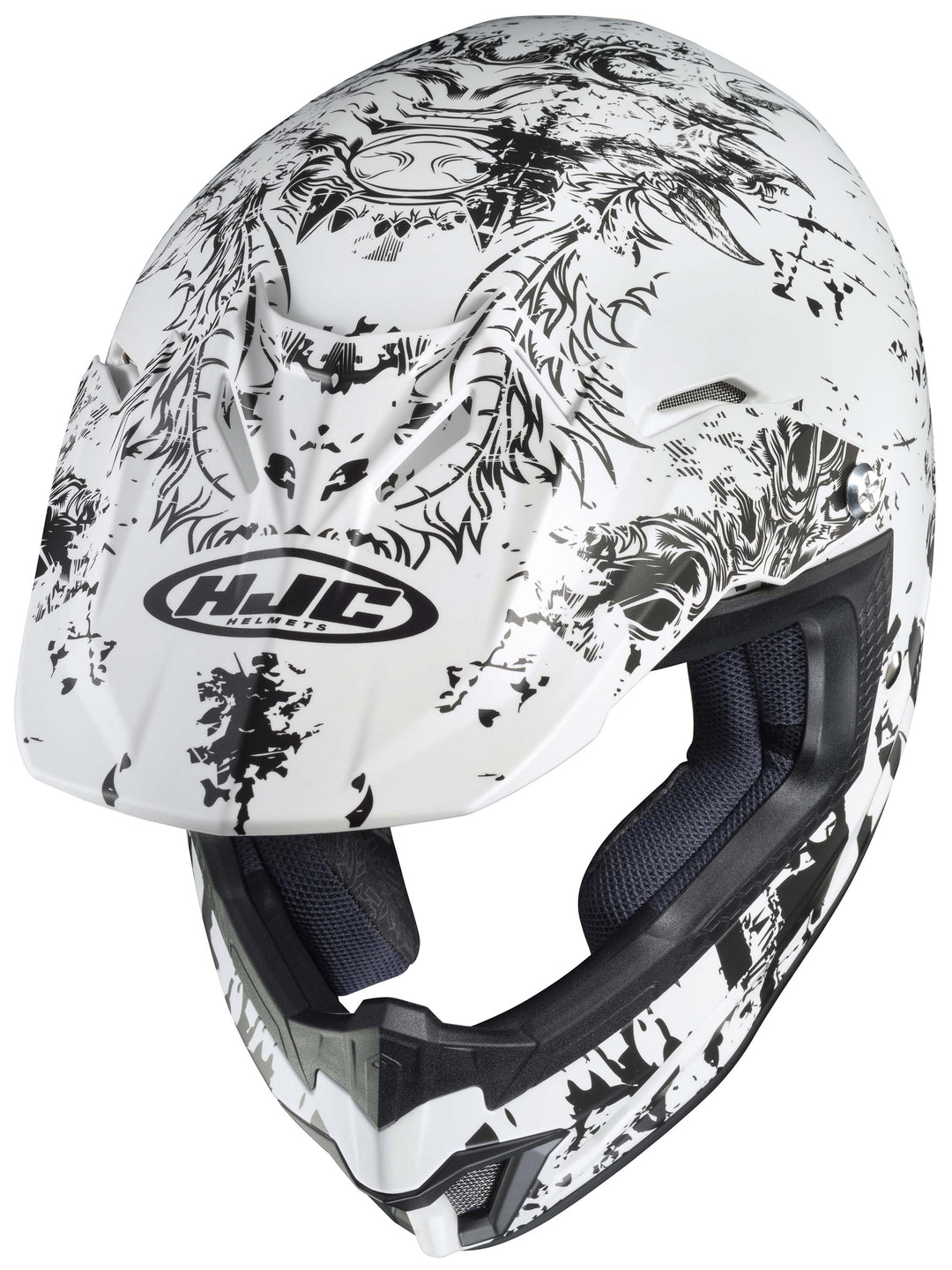 HJC CL-XY 2 Creeper Youth Off Road Motorcycle Helmet MC-10SF - Top Side View