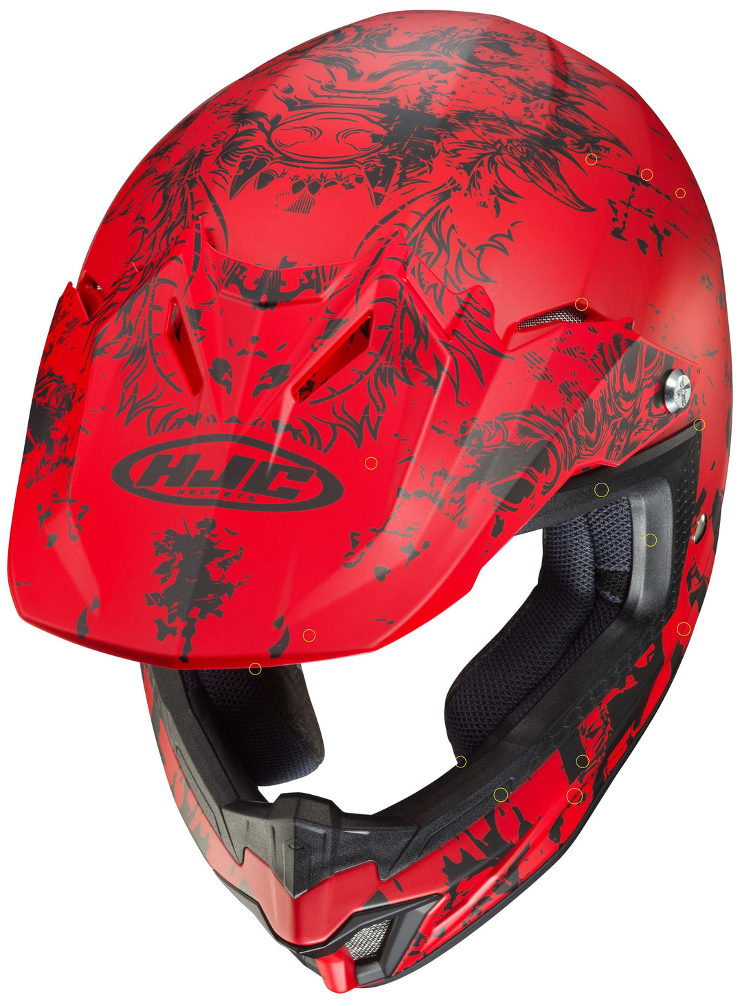 HJC CL-XY 2 Creeper Youth Off Road Motorcycle Helmet MC1-SF - Front Side View