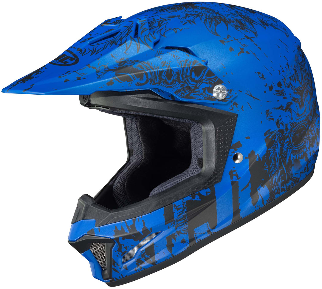 HJC CL-XY 2 Creeper Youth Off Road Motorcycle Helmet MC-2SF - Front Side View