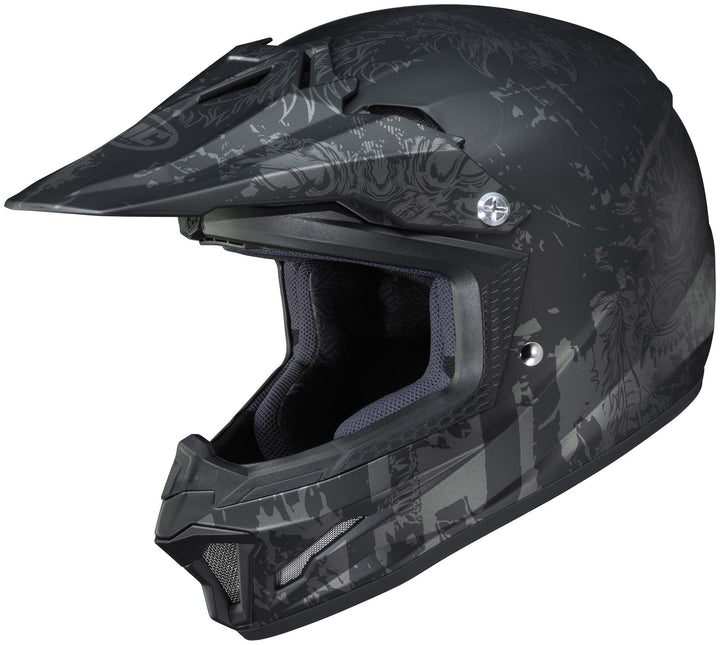 HJC CL-XY 2 Creeper Youth Off Road Motorcycle Helmet MC-5SF - Front Side View