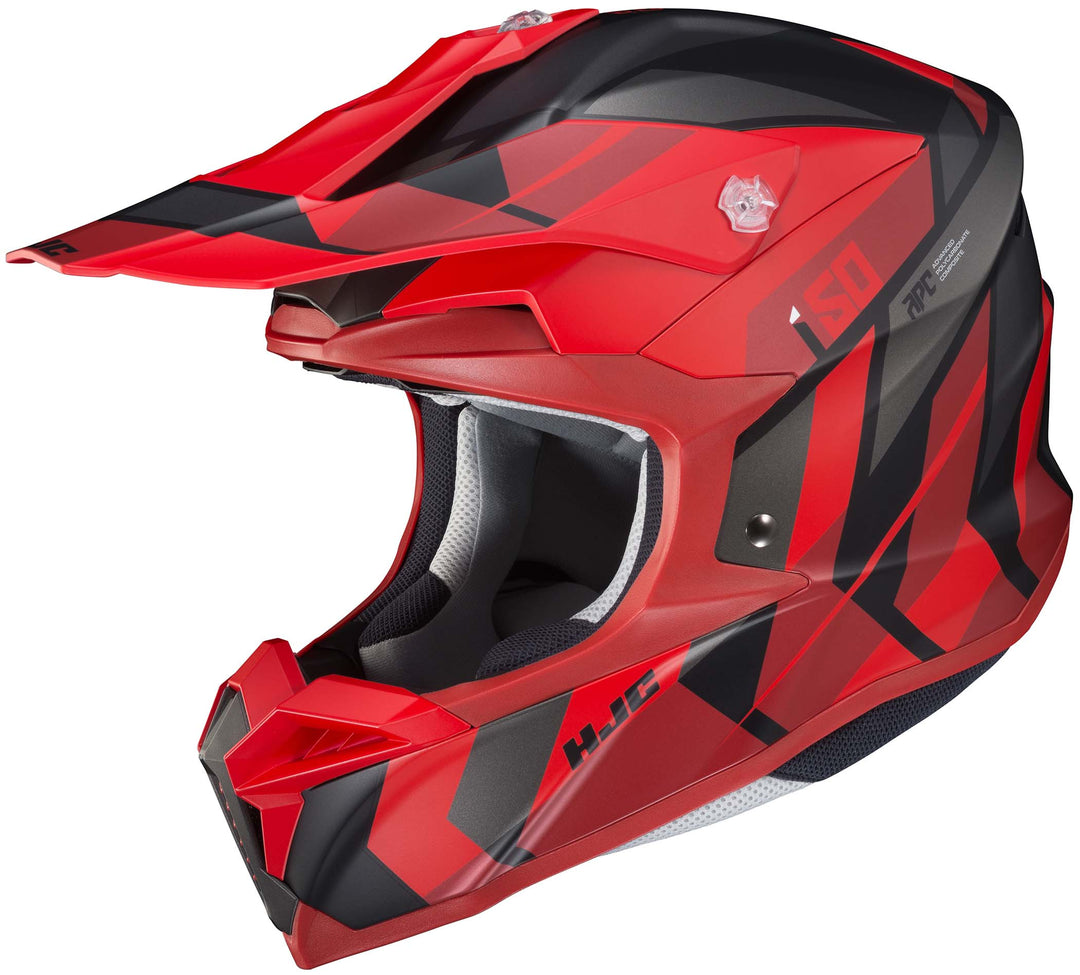 HJC i50 Vanish Off Road Motorcycle Helmet MC-1SF - Front Side View