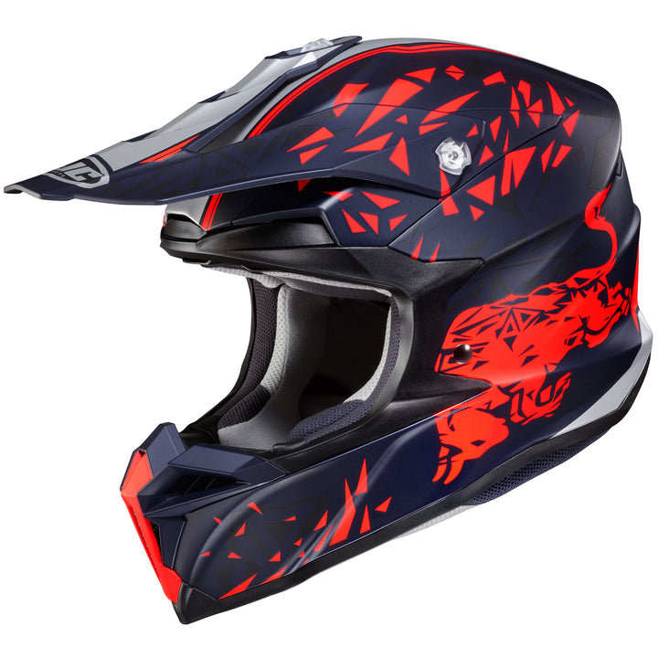 HJC i50 Red Bull Spielberg MC-21SF - Front Side View