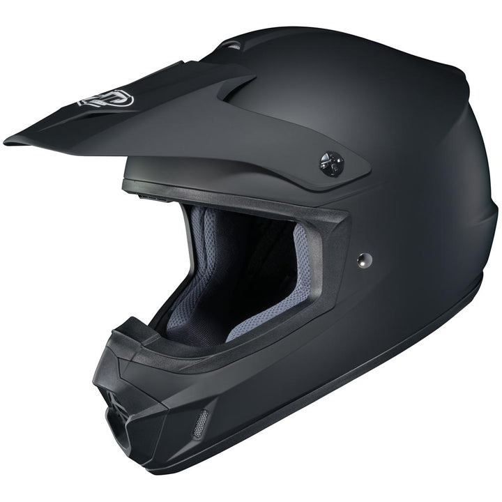 HJC CS-MX 2 Helmet Matte Black - Front Side View