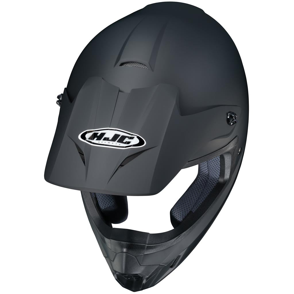HJC CS-MX 2 Helmet Matte Black - Top Side View