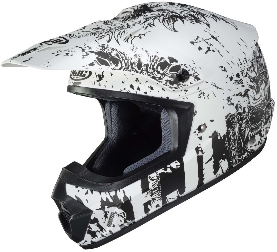 HJC CS-MX 2 Creeper Off Road Motorcycle Helmet MC-10SF - Front Side View