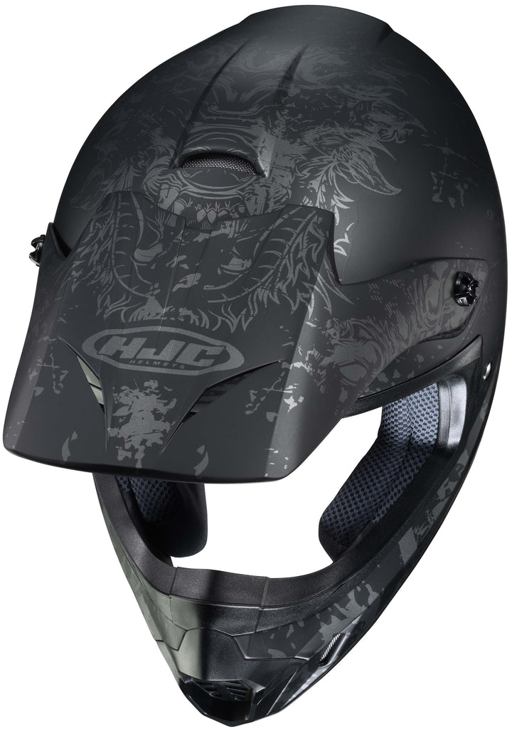 HJC CS-MX 2 Creeper Off Road Motorcycle Helmet MC-5SF - Top Side View