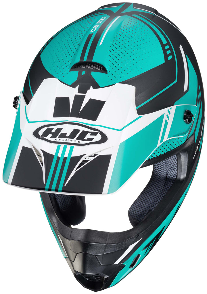 HJC CS-MX 2 Trax Off Road Motorcycle Helmet MC-4SF - Top Side View
