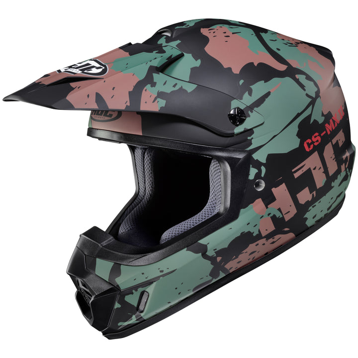 HJC CS-MX 2 Ferian MC-4SF - Front Side View