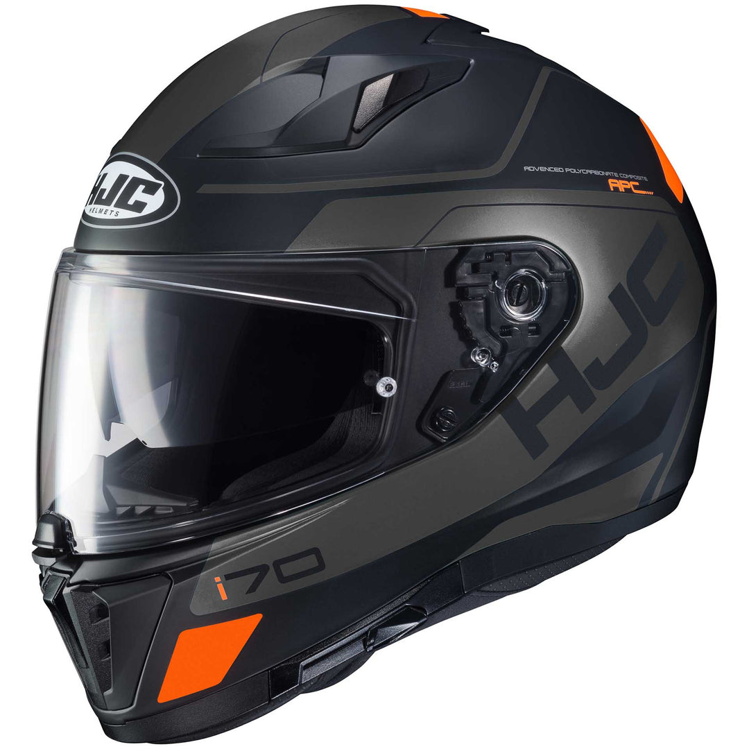 HJC i70 Karon Motorcycle Helmet Mc5sf - Front Side View