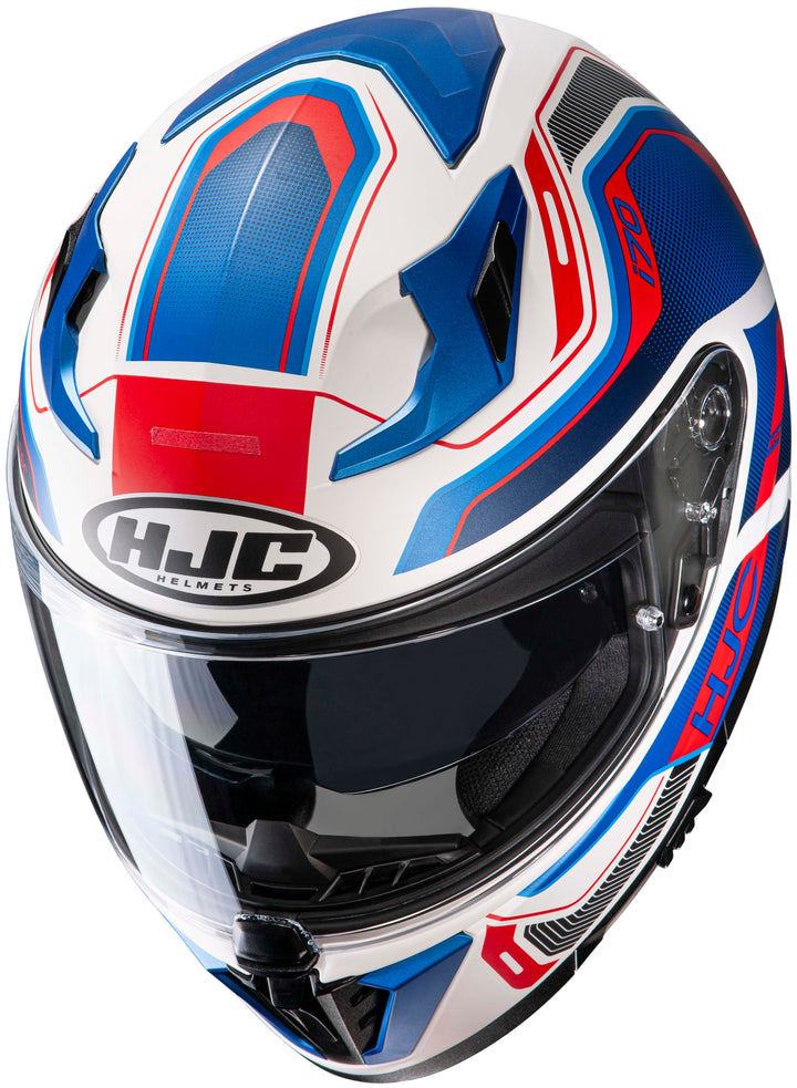 HJC i70 Lonex Full Face Motorcycle Helmet MC-21SF - Top Side View