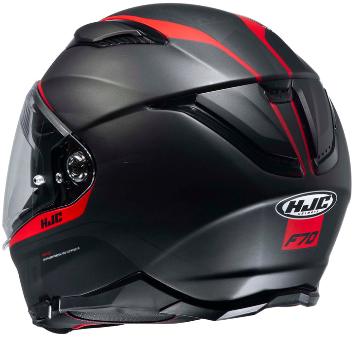 HJC F70 Feron Full Face Motorcycle Helmet MC-1SF - Rear Side View