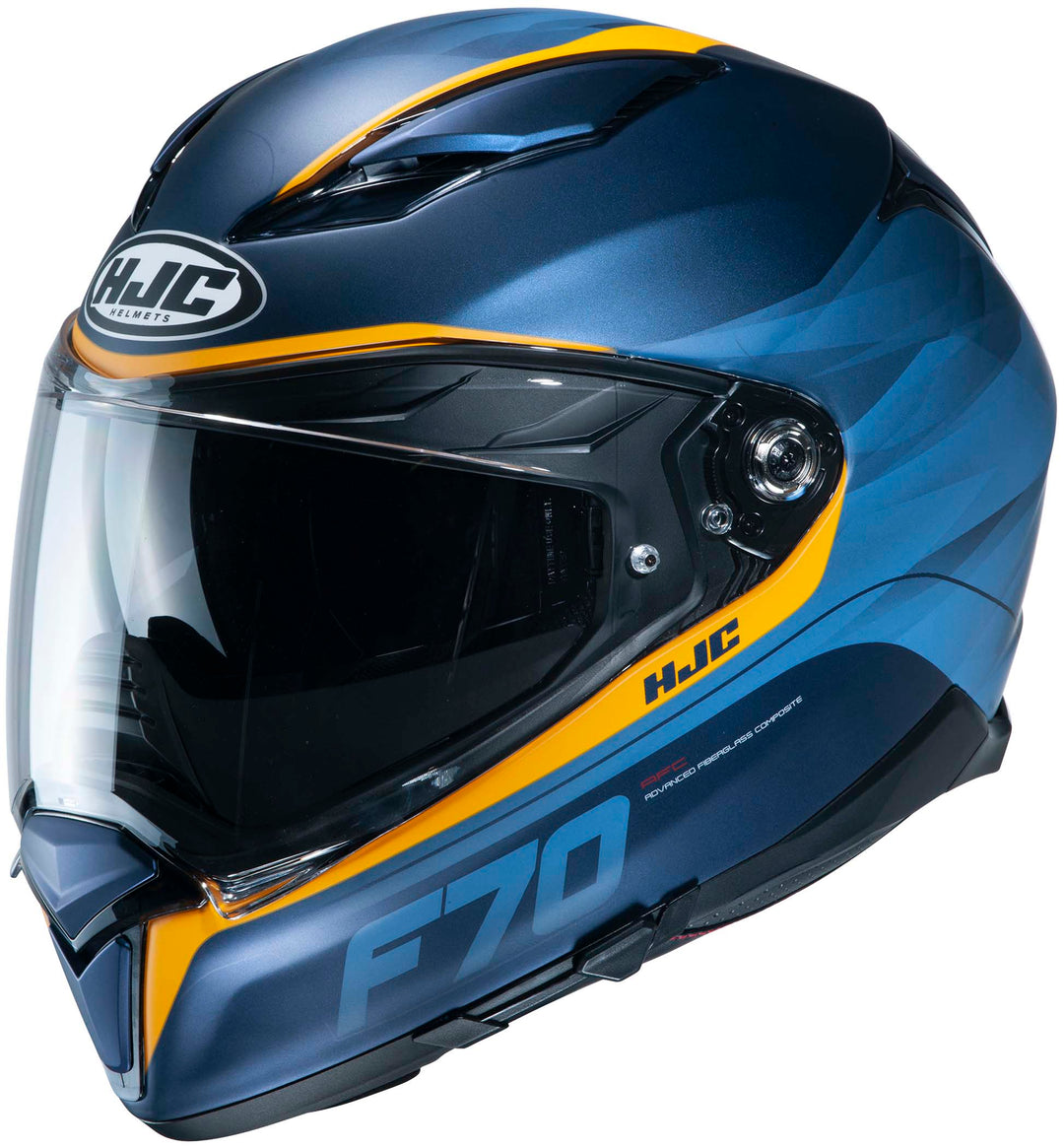 HJC F70 Feron Full Face Motorcycle Helmet MC-2SF - Front Side View