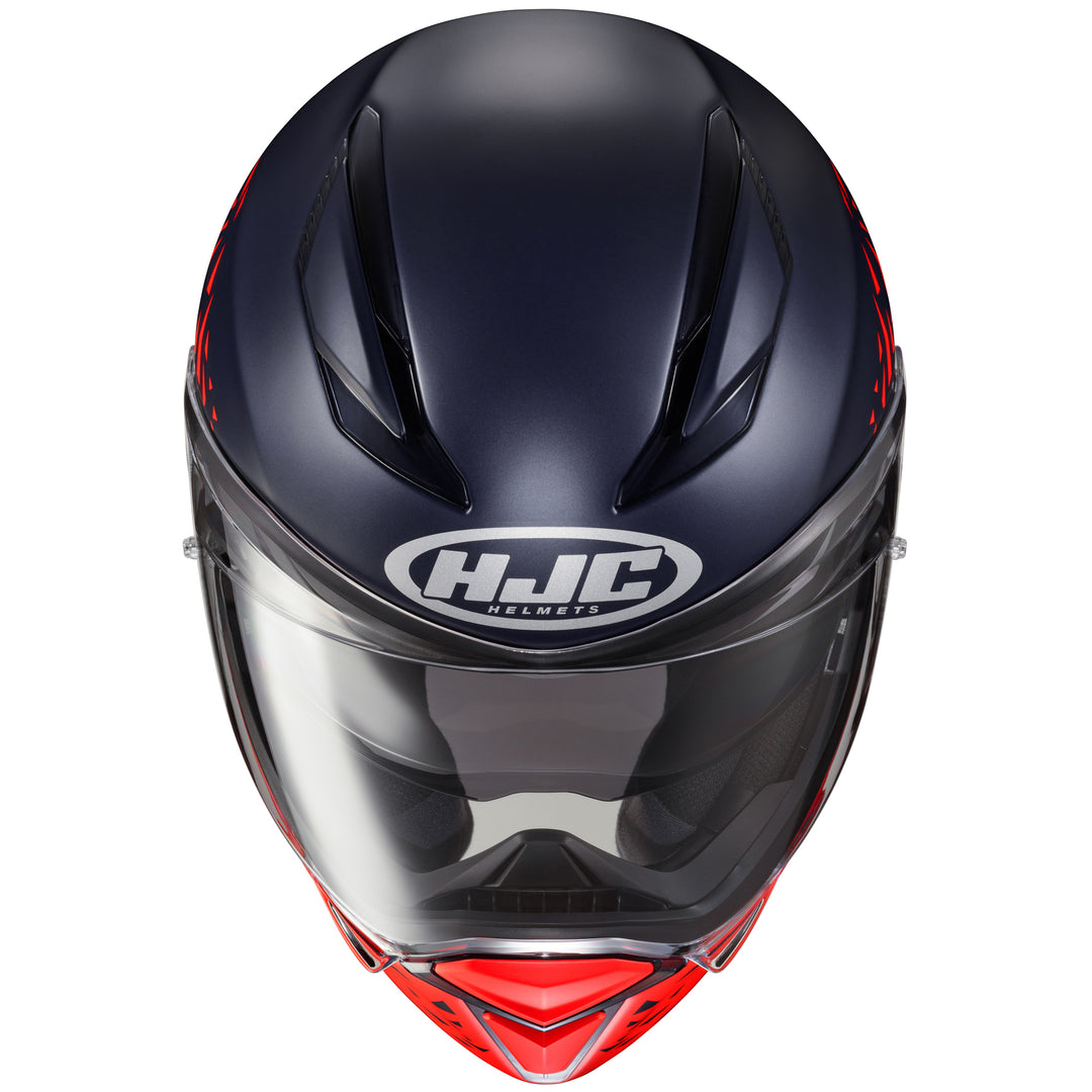HJC F70 Red Bull Spielberg MC-21SF - Top Front View